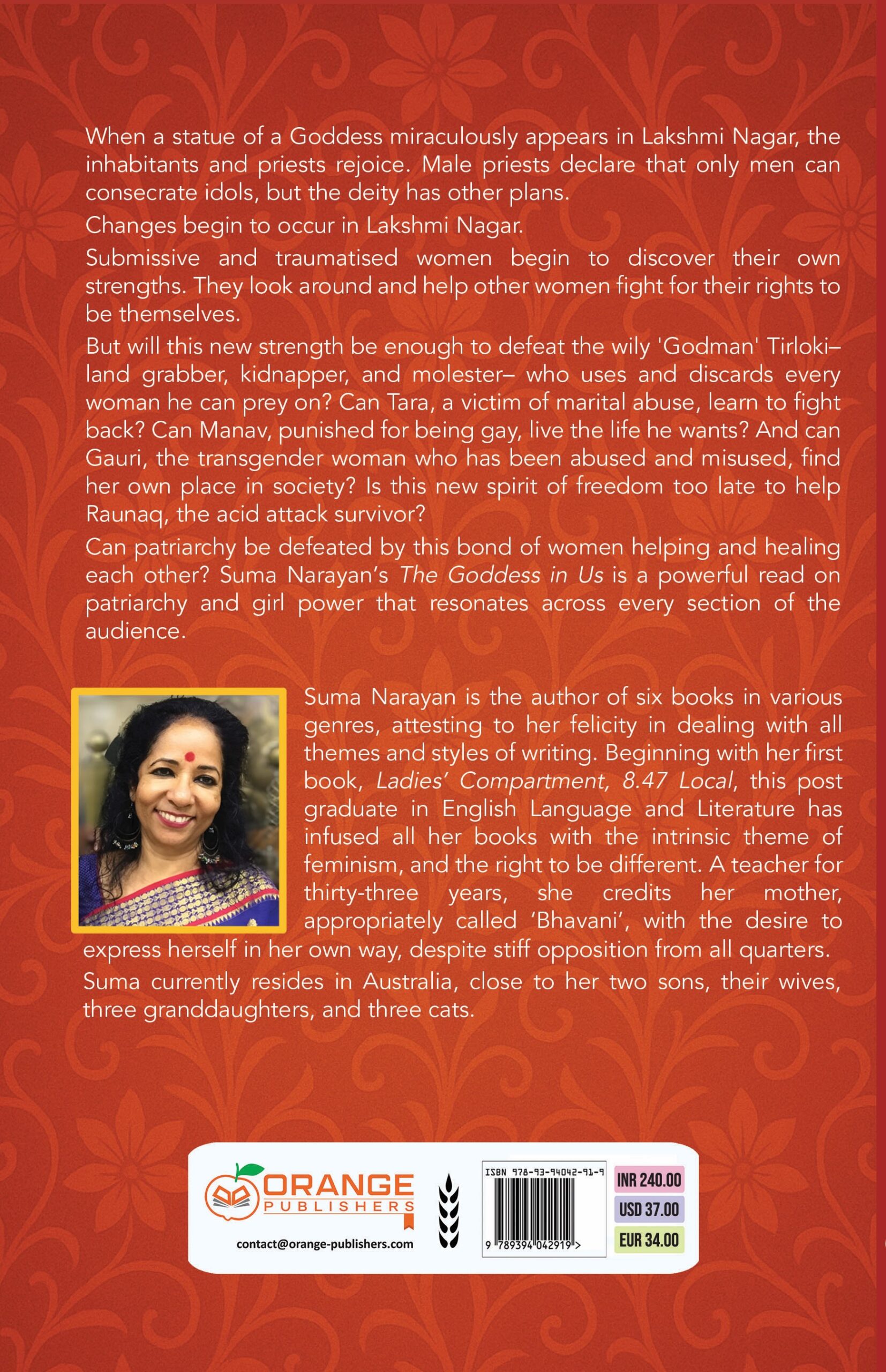 The Goddess in Us_Back Cover